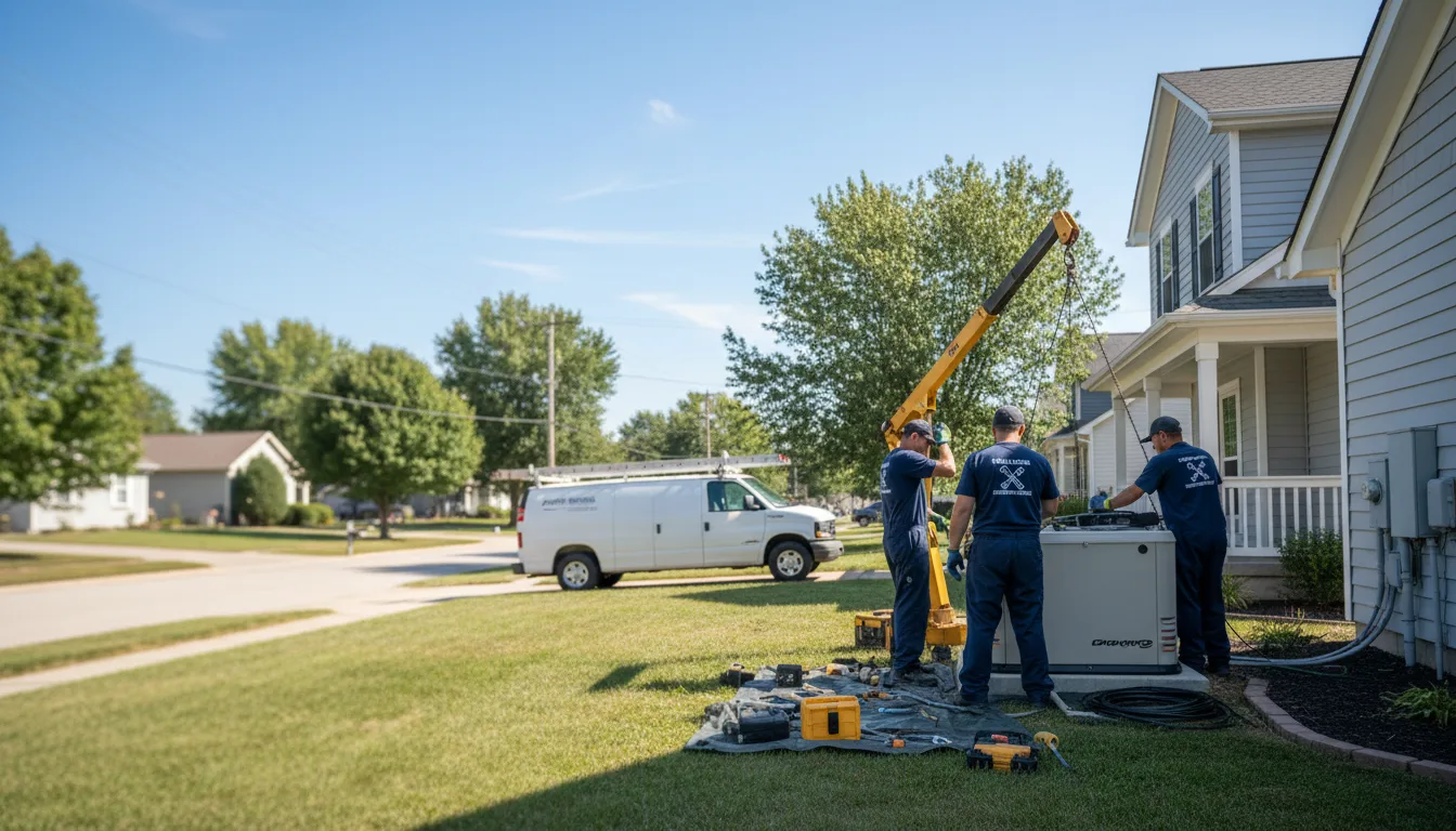 Generator Installation in Mercedes, TX near me